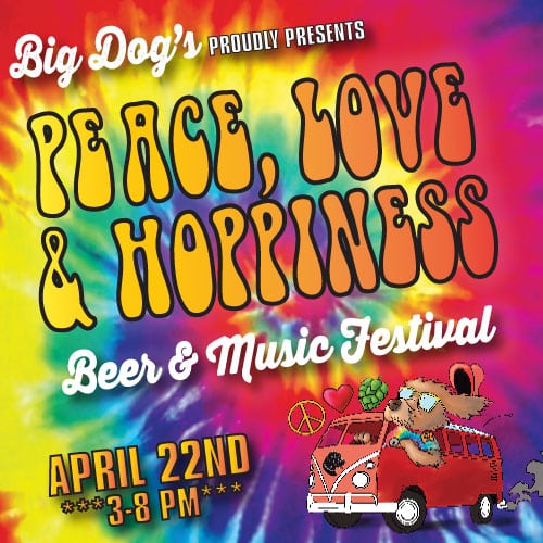 Everything you need to know for Peace, Love & Hoppiness Beer & Music