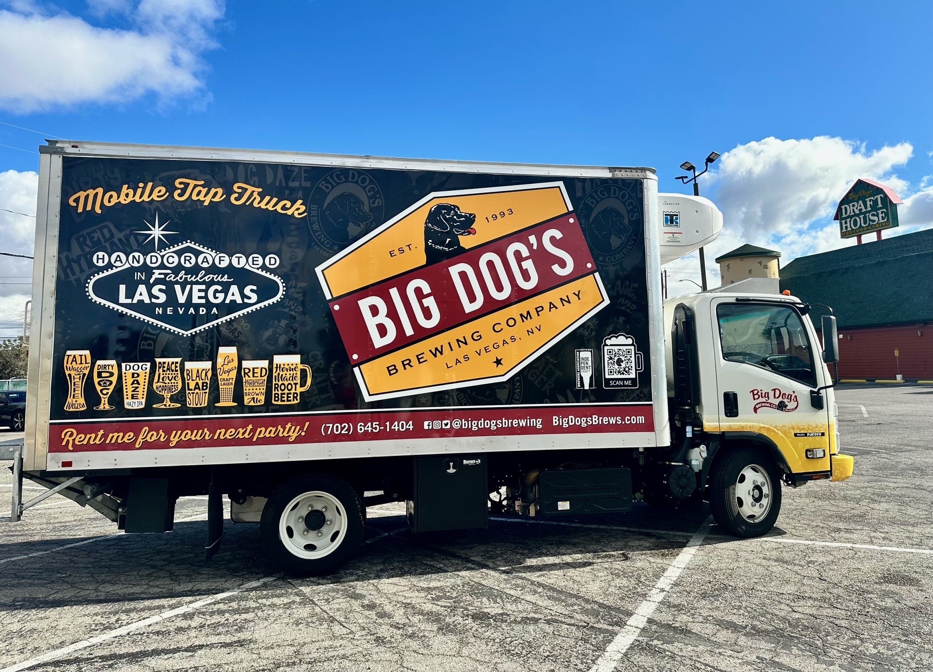 Mobile Beer Truck - Big Dog's Brewing Company