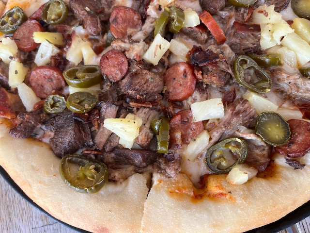 Pizza of the month - Porky Pine Pie