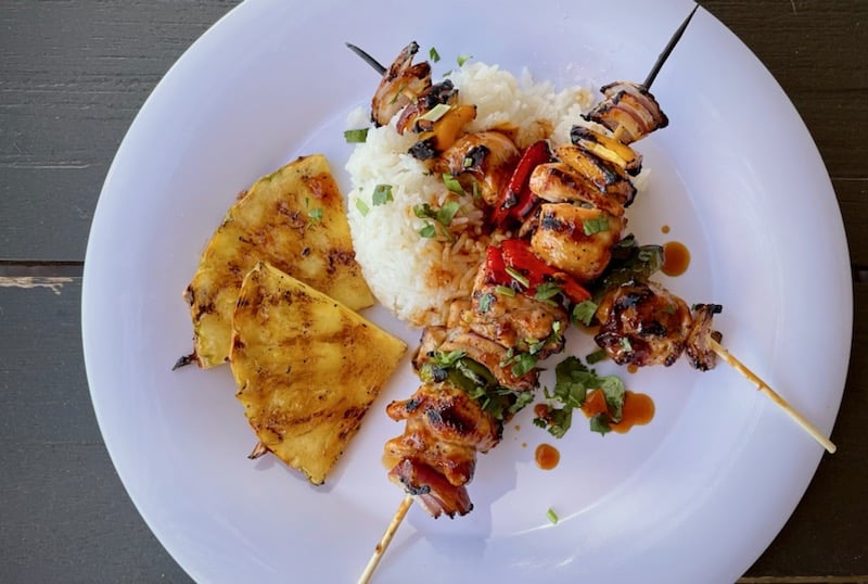 Old Fashioned Special - Hawaiian Chicken Kebobs