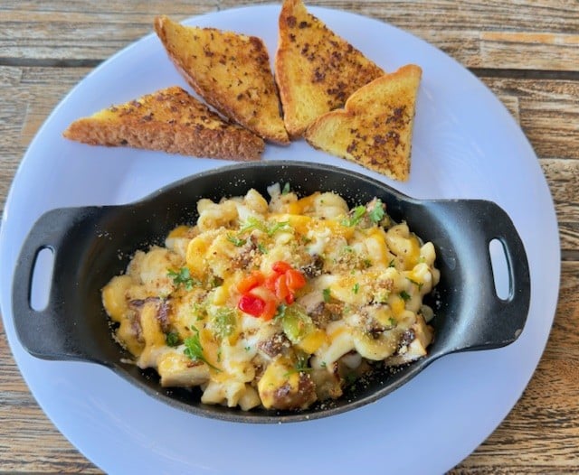 Old Fashioned Special - Pork Belly Hatch Chile Mac & Cheese